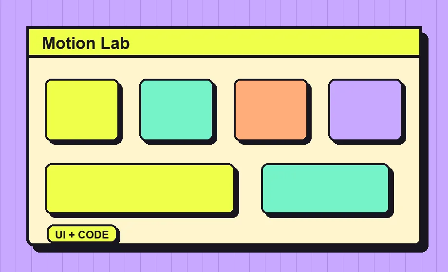 Motion Recipe Lab interface preview