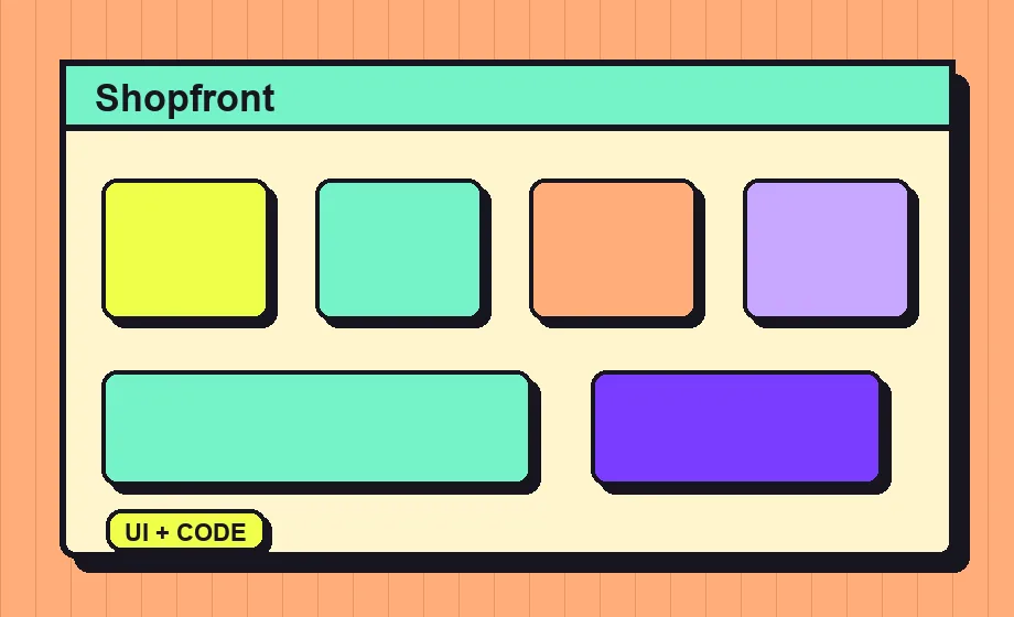Shopfront Starter interface preview